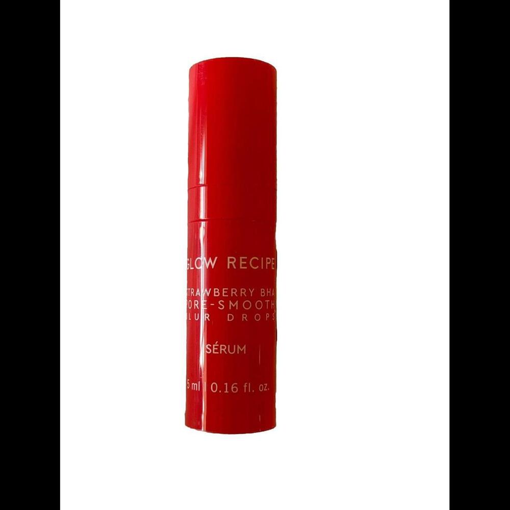 Glow Recipe Strawberry Smooth BHA + AHA Salicylic Serum 0.16 Fl Oz New